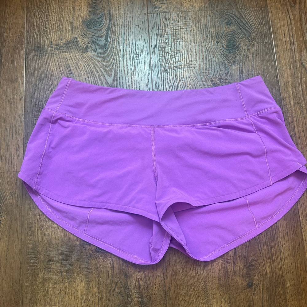 Lululemon Athletica Purple Low Rise Speed Ups size 6